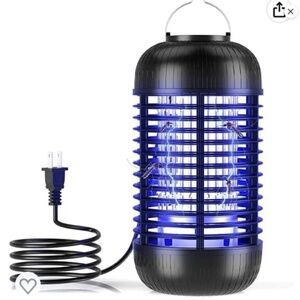 Jajanlife Electric Bug Zapper, Waterproof, 15W/3300v, 80m2 Range